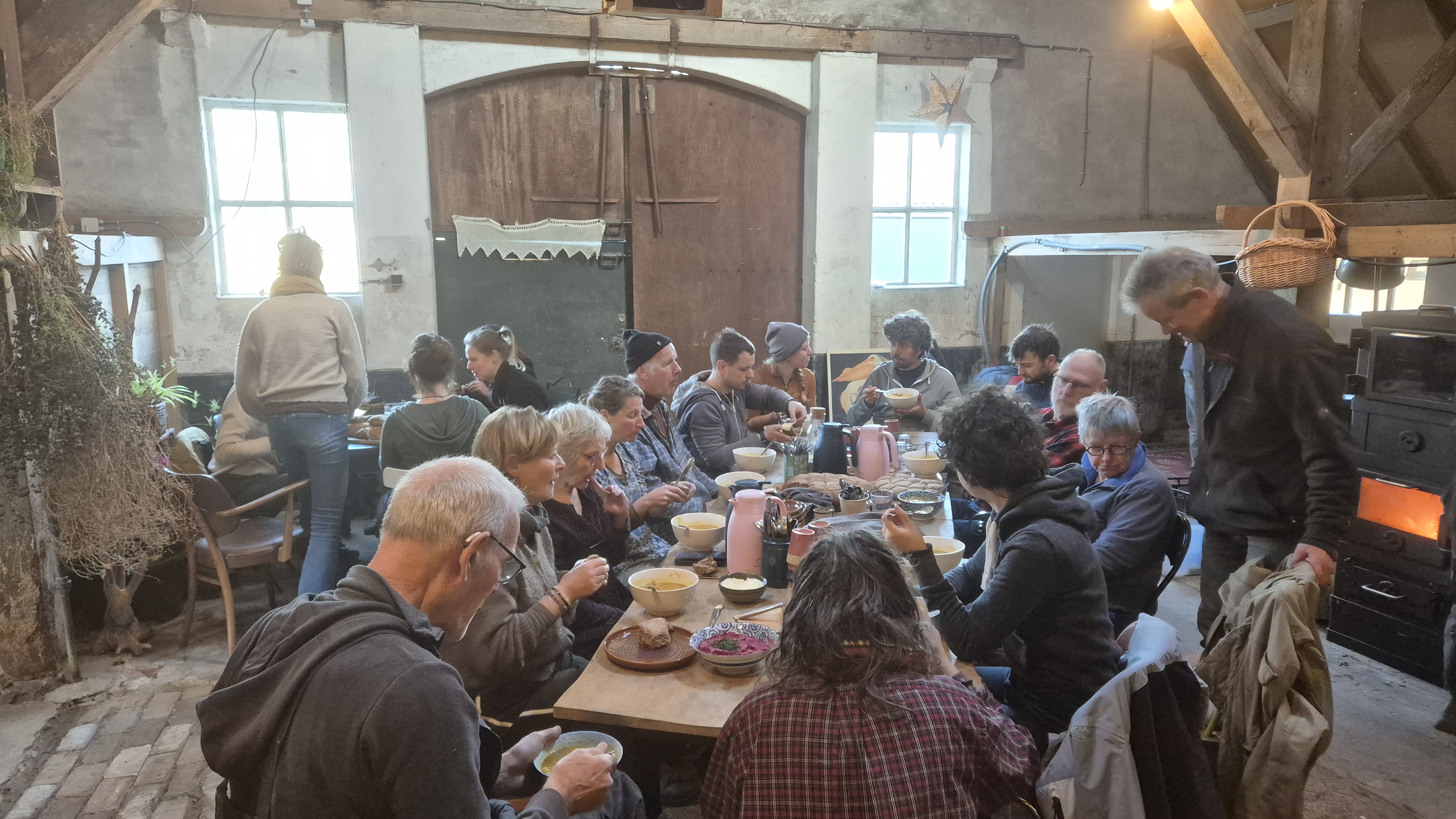 Samen in het voedselbos